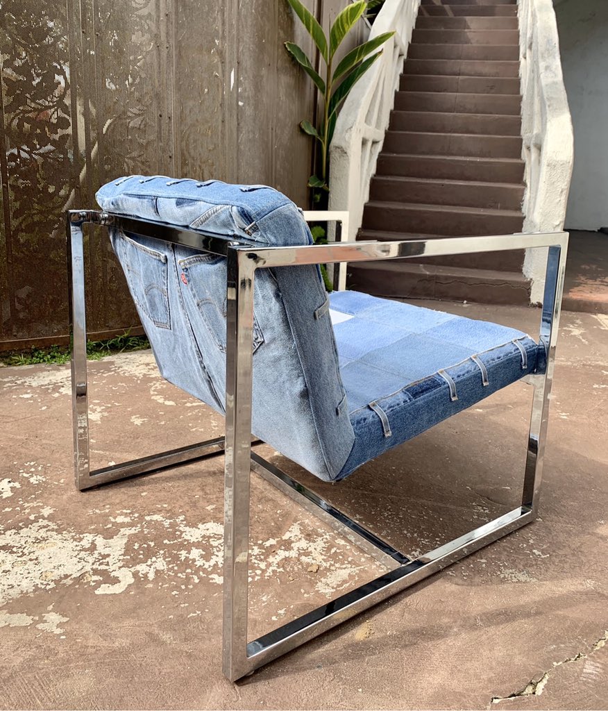 vincentlantzy's tweet photo. “the Jean Chair” Made by me https://t.co/6UeDNydLJk