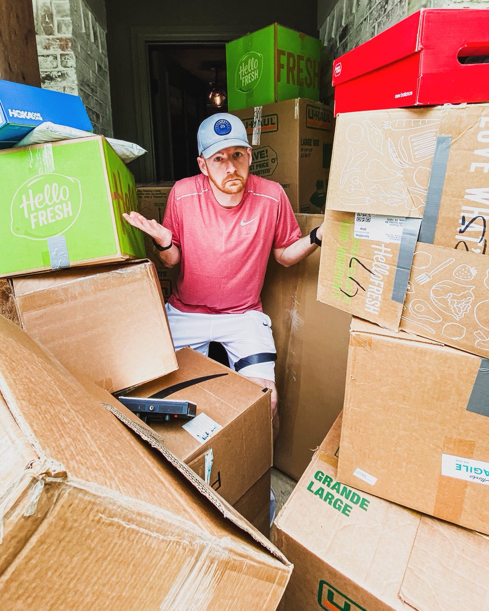 DudePerfect's tweet photo. RETWEET for Quarantine Stereotypes coming MONDAY! 📦😂 https://t.co/Z4X4fcYJ4q