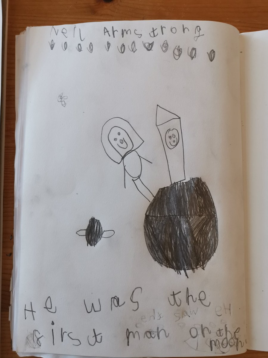 ProjectsJess's tweet photo. Margot Rose was very keen for Karim @cbbc @bbcbitesize to see her version of his yeti after today's English lesson. She also did some independent writing inspired by yesterday's History lesson - @NormantonAS https://t.co/jYSB5CEkHe