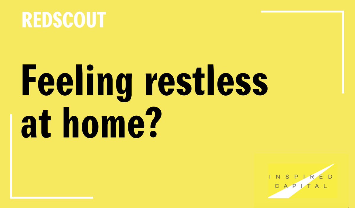 rscout's tweet photo. Need a break from those Zoom calls? We’re teaming up with Inspired Capital to understand how working from home is going for you –> Quick survey: https://t.co/KzchVqov5q https://t.co/OMs9zoronT