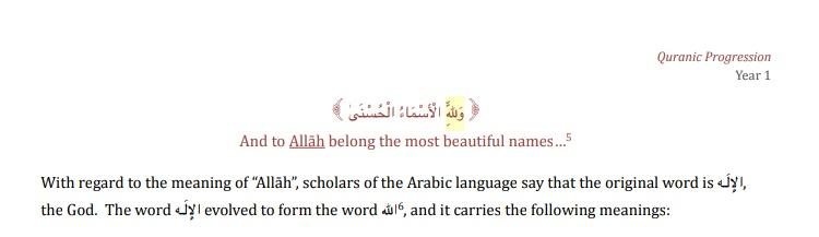 The word Allah is derived from Al ilaah, or THE ilaah, which has four meanings