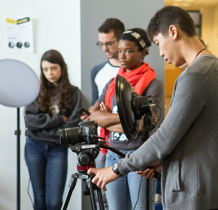 RU_Film's tweet photo. Pre-quarantine #Cinematography memories. What class do you miss the most? #MGSA #RUNB #Rutgers #FilmSchool #Film #Canon @Apply2Rutgers https://t.co/v3AeOAo9mQ