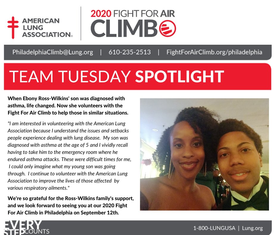 PhillyClimb's tweet photo. It's #NationalVolunteerWeek! This Team Tuesday we're highlighting our incredible #FightForAirClimb Volunteer Ebony.

#VolunteerWeek #Asthma @LungAssociation #ThankYou https://t.co/mXBBoTZMgg