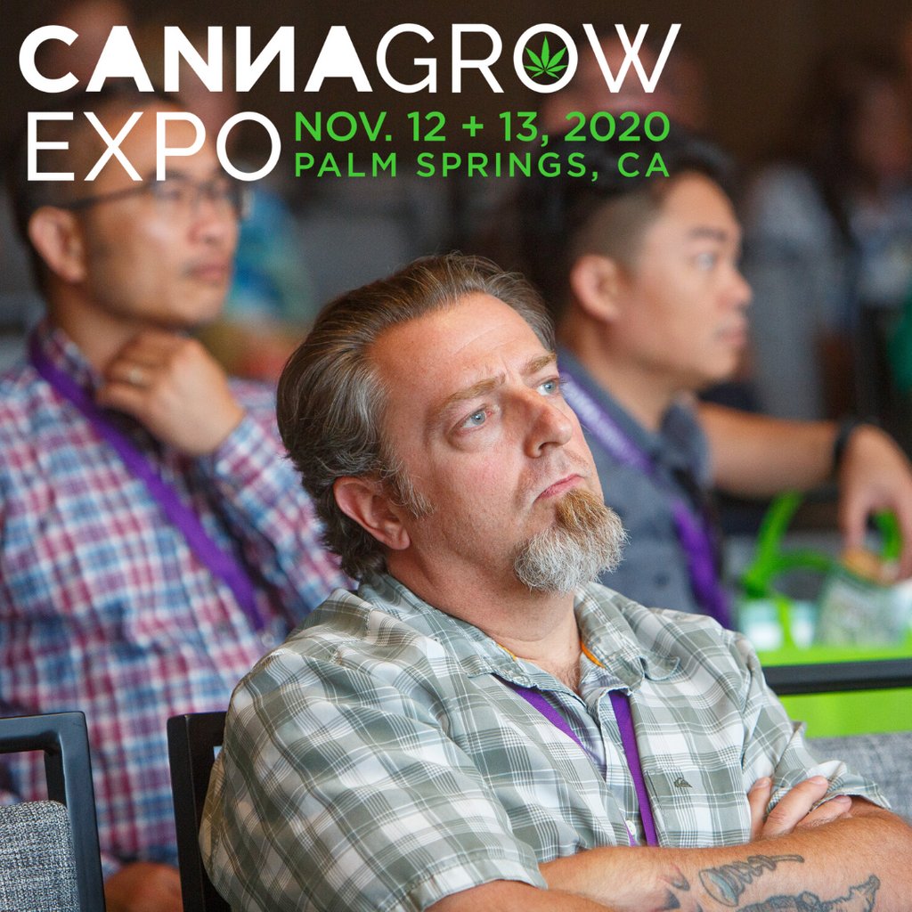 If you even a passing interest in cannabis cultivation, you won't want to miss the 10th #CannaGrowExpo in Palm Springs, November 12 + 13, 2020!

Featuring 2 days of education, a 155+ booth expo hall and networking with 2800+ new friends.

Register today at CultivationWeek.com