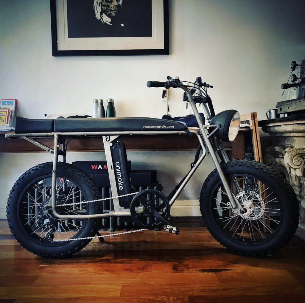 ianglaurie's tweet image. The #urbandrivestyle #unimoke is the sickest electric bicycle available today, hands down !