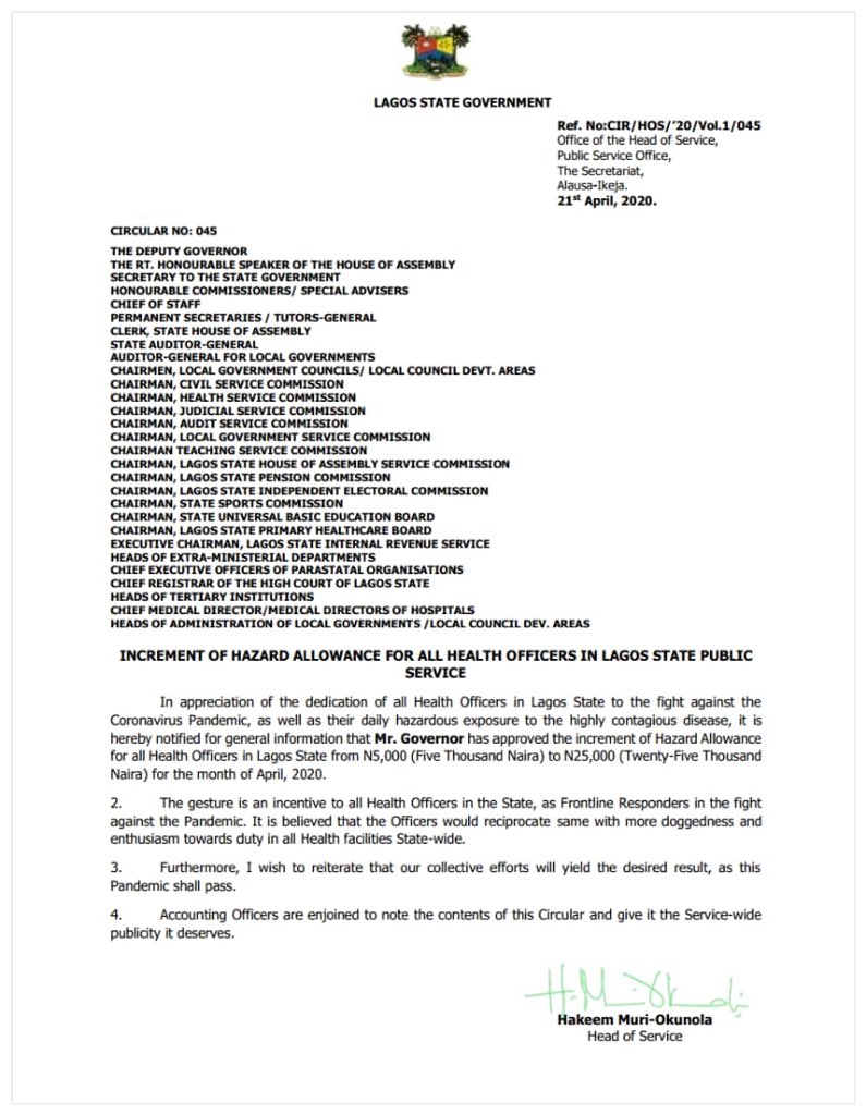 Hakeem MuriOkunola on Twitter "In appreciation of the dedication of