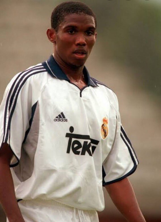 A REMINDER:#68Samuel Eto’o joined Real Madrid’s youth academy in 1997 but could only train with Real Madrid B as he was a minor.He went out on loan before joining Mallorca and then Barcelona in 2004.Appearances 7Goals 0