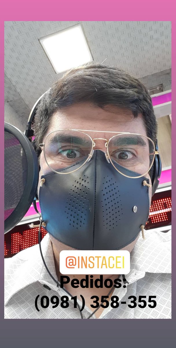 La firma <a href="/CEIcalzados/">CEI Calzados</a> confecciona tapabocas de cuero con filtros lavables y cambiarles. Están muy buenas! Delibery: (0981) 358355