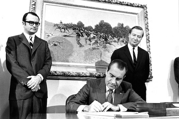 And with this level of activism, things changed fast! Public pressure forced Richard Nixon, no environmentalist, to pass a whole wave of new laws that are the bedrock of our protections today. Protests get the goods.