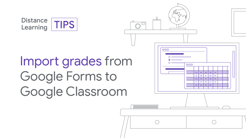 GoogleForEdu's tweet photo. Educators are helping each other #TeachFromHome. @Almada_Mrs shows how to earn time back in this step-by-step guide on importing grades from #GoogleForms Quizzes to #GoogleClassroom: https://t.co/aN88T0NjZO https://t.co/JuR4cGX7fo