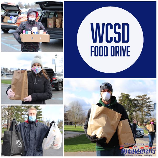 WillSouthHS's tweet photo. Williamsville South, in partnership with the WTA, hosted a food drive on Tuesday. Together we raised $5,700 in donations and restocked the WCSD Food Pantry to help support our community. https://t.co/y7R2Rbct3m