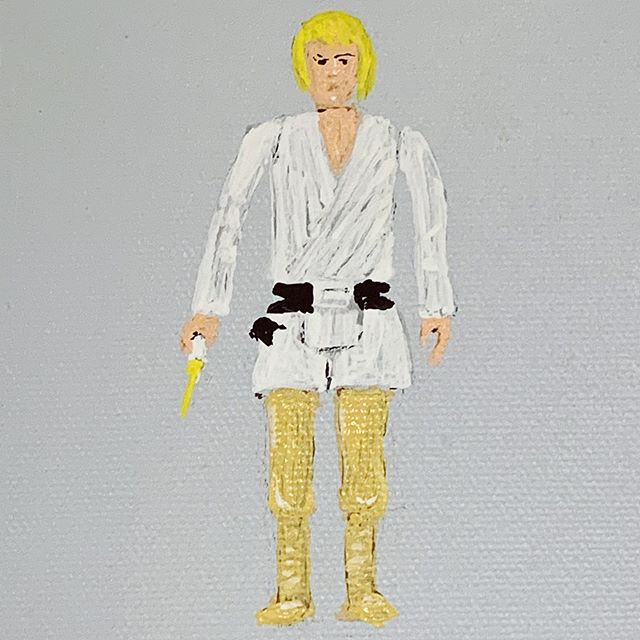 speedofmonsters's tweet photo. Kenner “Luke Skywalker” action figure w/ under painting.
Acrylic on canvas

#100kenner #kennerstarwars #kennerstarwarsactionfigures #lukeskywalker hamillhimself https://t.co/tV41U3INYj