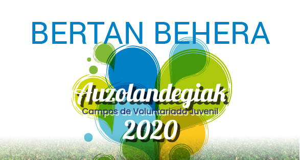 VGgaztea's tweet photo. 📢Bertan behera geratu da #Auzolandegiak 2020 programa, #COVID19 birusak sortutako osasun-egoera dela eta.

📢Suspendido programa #CamposdeVoluntariado Juvenil 2020

@InfoGaztea @Gazteaukera @GaztePortu @ONGDeuskadi  @GazteBulegoaBrk https://t.co/6YXnMbumAv