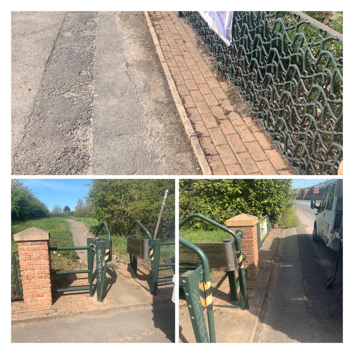 Working socially distanced away from all human life form, doing what we can to support volunteers we work with who can’t maintain their areas during this situation.If you see our staff, please respect their space, keep a 3m+ distance, but don’t be afraid to shout a friendly Hi!