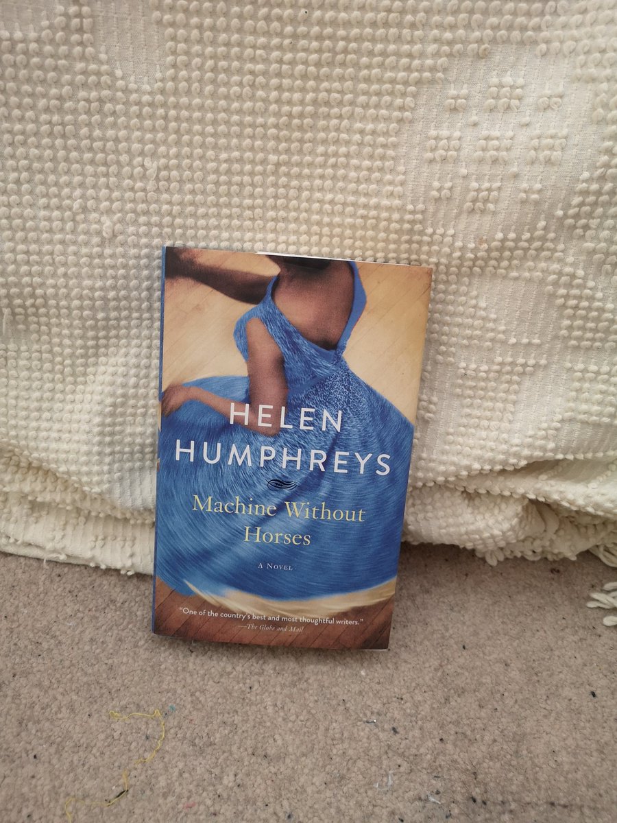 I've been trying to get into this book for the last hour or so  this book just didn't grab me, so I'm going to put it asideMachine Without Horses by Helen Humphreys 