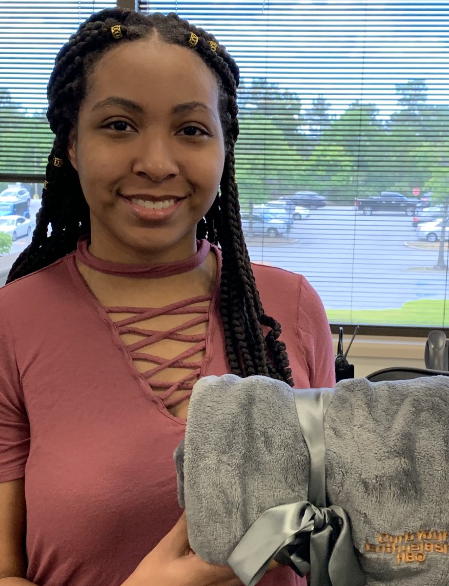 Congratulations to Dasjah for winning the day 1 HBO trivia contest!!! Nice blanket.