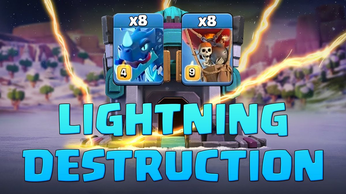 cocwithzee's tweet photo. NEW VIDEO IS HERE!
"TH13 ELECTRO DRAGON / ELECTRONE ATTACK STRATEGY! Best TH13 War Attack Strategy 2020 - Clash of Clans"
https://t.co/aJTxA2udXH
Check out my Facebook Page:
https://t.co/gQYtoSYj1V
CLASH ON! #ClashOfClans #SUPERCELL #WarAttacks https://t.co/xM7s3VGgEc