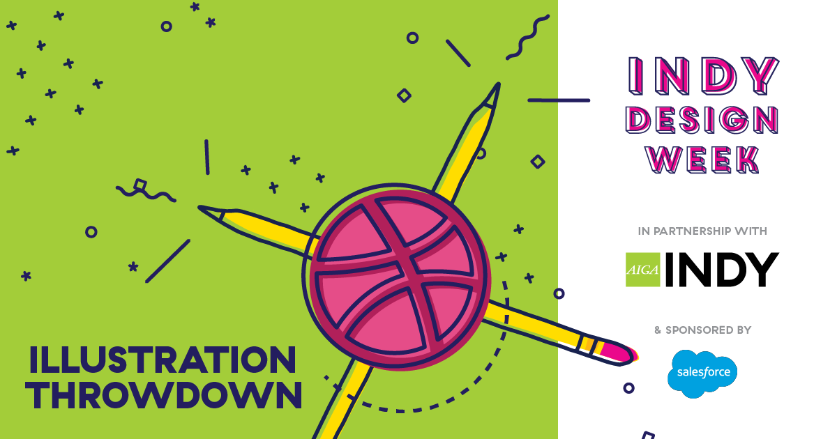 IndyDesignWeek's tweet image. DEADLINE EXTENSION - Friday, April 24!  A live-stream battle, 16 illustrators.  Prizes for all contestants!⠀To apply, post on Instagram a pic of your best work, tag with @indydesignweek @aigaindy #indydwthrowdown #indydw2020 #indydesignweek #aigaindianapolis #IndyKeepsCreating