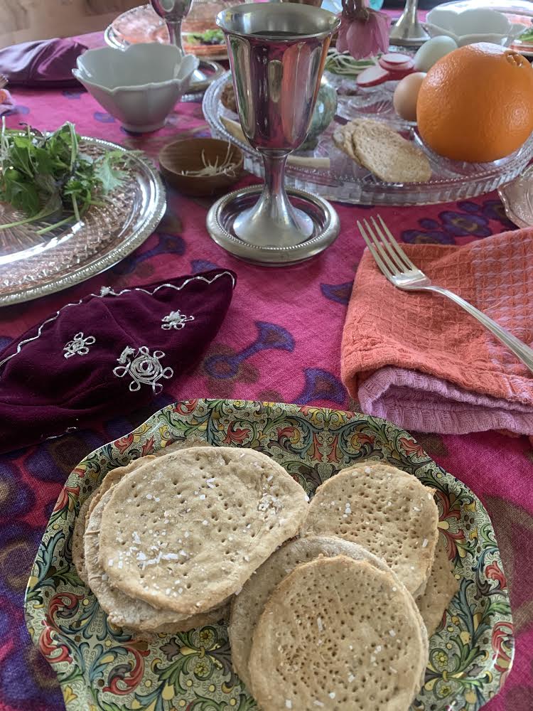 NorthCreekElem's tweet photo. Nevis made homemade matzah for the Passover Seder at his house! #NCEBakingChallenge https://t.co/1WYivYgnfc