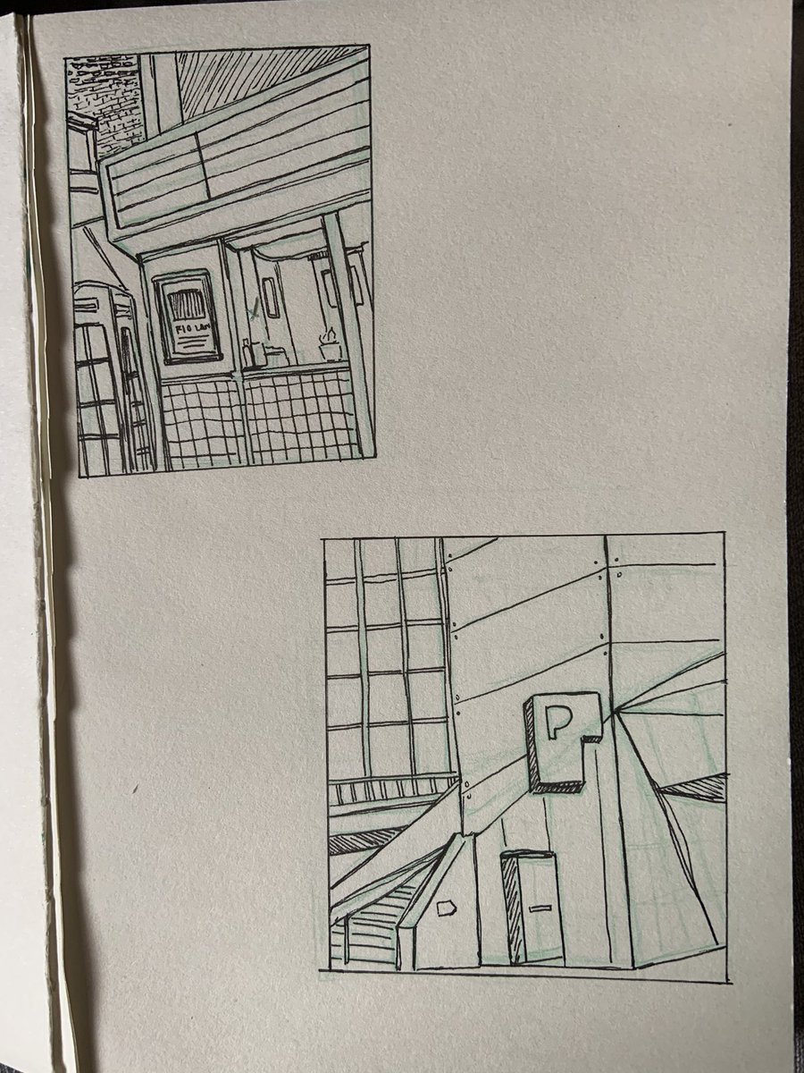 Some random building sketches and studies I did last night before going to bed!!!

To prepare my mind for my next piece ? 
