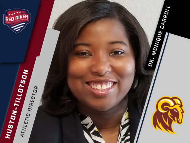 RRACsports's tweet photo. Dr. Monique Carroll was named the new athletic director at Huston-Tillotson University. https://t.co/aX0sJwXtPk