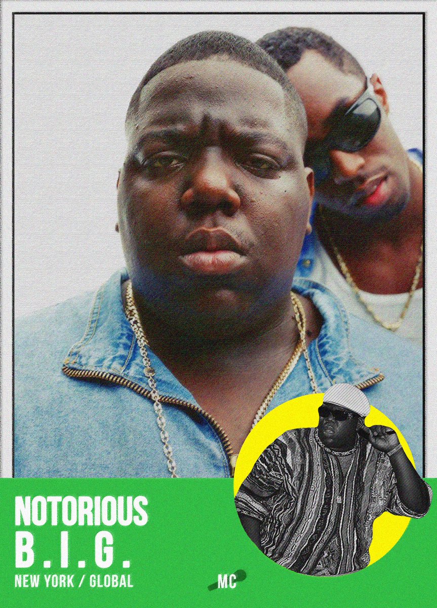 Notorious B.I.G.
#NotoriousBIG #classichiphop #baseballcards