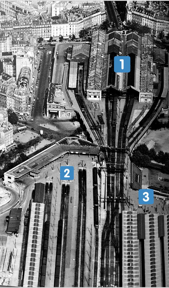 Ces deux annexes sont inaugurées en 1929 puis en 1937. La gare est donc divisée en 3 parties :La Gare Historique, face à la Rue de Rennes, à la place de la Tour Montparnasse et dédiée au trafic banlieue Gares Maine Arrivée/Départ dédiées au trafic Grande Ligne.