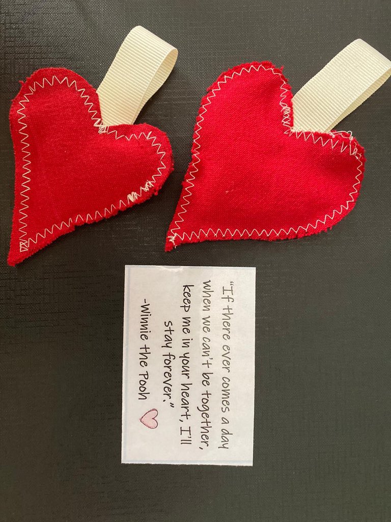 Kim Paterson (@oops_a_diddy) on Twitter photo These little hearts are made in pairs, 💕 one for the patient and the other for their relative. 
Keeping families connected when illness keeps them apart. 🌈 @NGHEDteam <a href="/NGHnhstrust/">Northampton General Hospital 💙</a> #StayHome  #COVID19 #NGHKindness These little hearts are made in pairs, 💕 one for the patient and the other for their relative. 
Keeping families connected when illness keeps them apart. 🌈 @NGHEDteam <a href="/NGHnhstrust/">Northampton General Hospital 💙</a> #StayHome  #COVID19 #NGHKindness