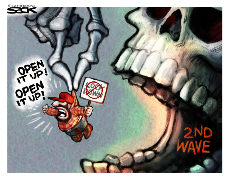 FrizzleFelicity's tweet photo. @Newsweek More than 700,000 Americans are infected with this virus.
More than 40,000 are dead from this virus.
But Republicans say
Those businesses will be open.
#RepublicansAreKillingUs
#FuqTheGOP https://t.co/g2ZqgohO9u