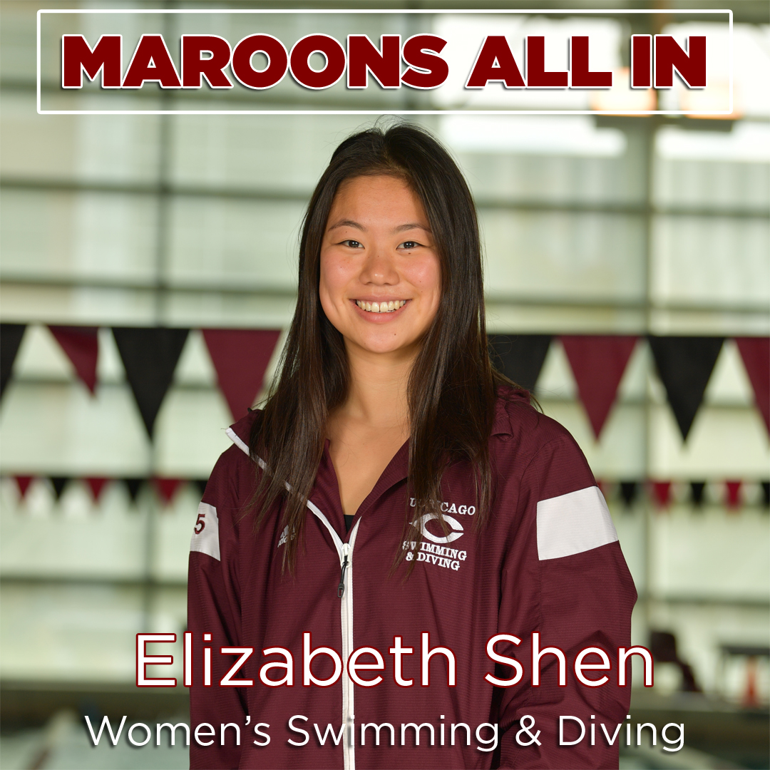 uchicagoath's tweet photo. *MAROONS ALL IN: During the COVID-19 pandemic, UChicago student-athletes are volunteering to make a positive impact on their communities.

Elizabeth Shen (Women’s Swimming &amp; Diving) 

READ MORE: https://t.co/21CmngddXN 

#MaroonMade #UChicago #AllIn #DonateRed #CovidCodeRed https://t.co/k9IwNNdl8W