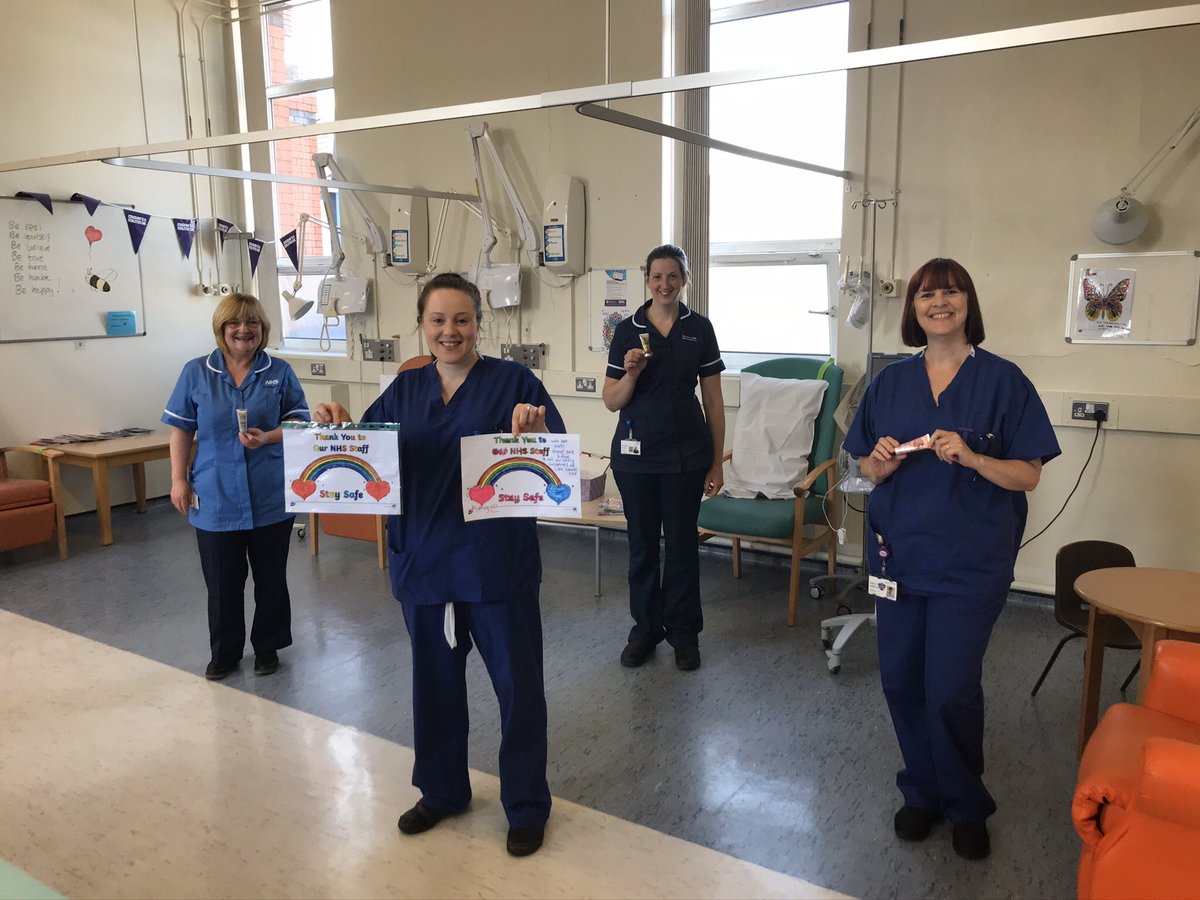 Lovely to receive these hand creams donated by the public. It makes such a difference knowing how much everyone is supporting us all during this difficult time <a href="/BunnageJane/">jane bunnage</a>