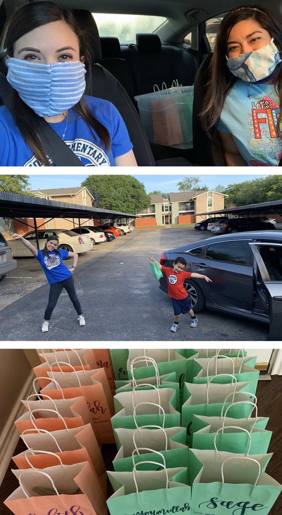KaylaDonel's tweet photo. 5 1/2 hours. 36 stops. Social distancing. 100% worth it! Tried to make our PreK babies feel special, even in a small way! @MsEspinozaTX @NISDGlenoaks @NISD @NISD_ECE #TheyreWorthIt #TeacherLife https://t.co/eSmJdZSjzd