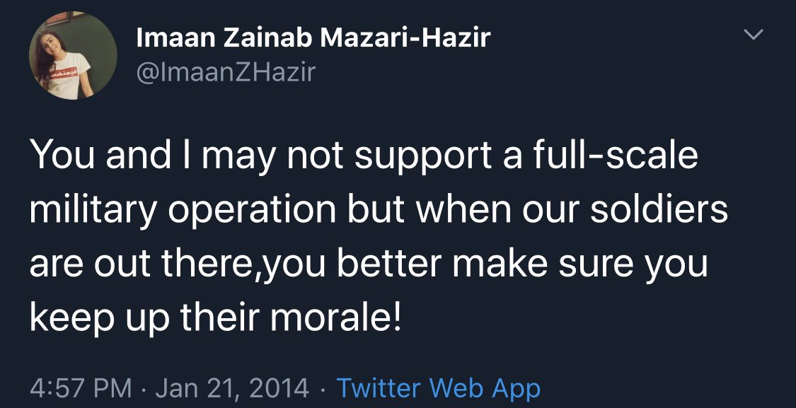 Imaan Mazari  #PakFaujZindabad