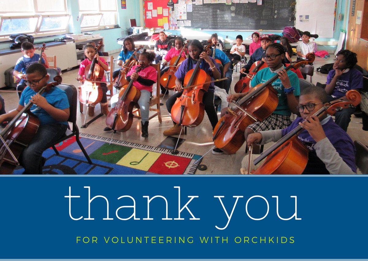 It's National Volunteer Week! We want to thank ALL of our volunteers who took the time to make a difference in their community. OrchKids wouldn't be the same without all of you!
