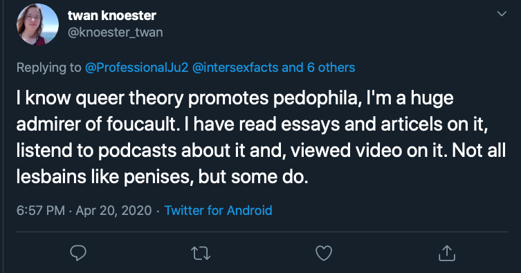 Riley J, Genital Preferences are Transphobic, Dennis. https://www.youtube.com/watch?time_continue=1&v=k5GYlZKfBmI&feature=emb_logo