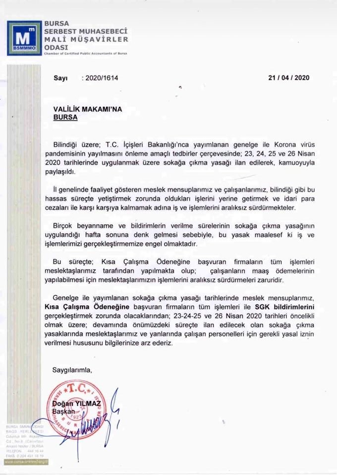 9 günde 6 gün #SokağaÇıkmaYasağı varken 1 gün beyan süresine ek yapmak...
Neyse Anladık ki bu iş böyle olmayacak. 
Verin Valilik izinlerini #Muhasebeciler, #MaliMüşavirler işimize gücümüze baksın...