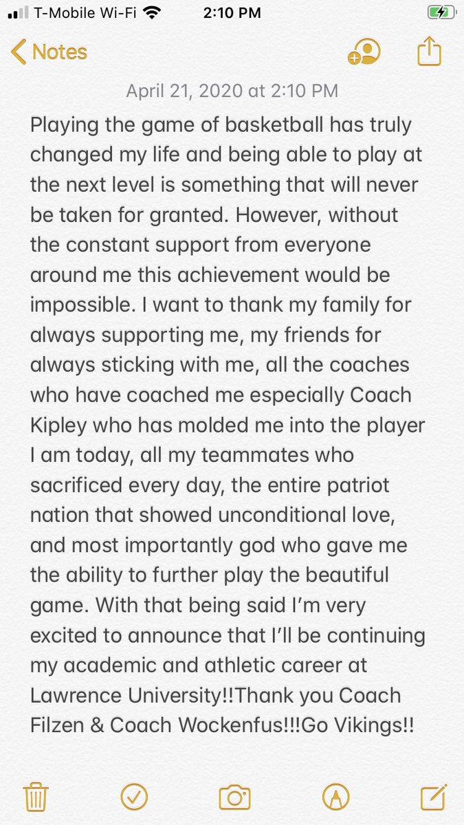 mattkaznikov's tweet image. I’m beyond excited to announce that I will be continuing my academic and athletic career at Lawrence Univeristy!!!🔵GO VIKINGS⚪️