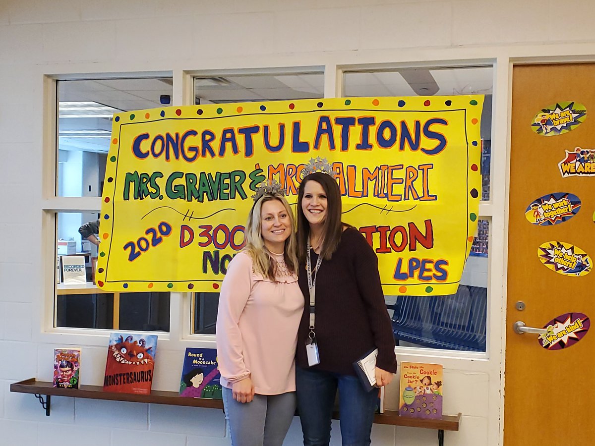 Today would have been the D300 Foundation for Educational Excellence Banquet where we celebrated Mrs. Jamie Graver, LPES Literacy Teacher&amp;Mrs. Jennifer Salmieri, Registrar. We are so proud of these women and the work that they do to support our students and families. #LPESPROUD
