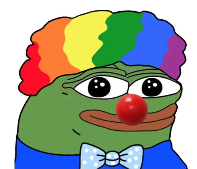 Clown world originated on 4chan at some point, starting with the use of the "Honkler" pepe. *Honk Honk*