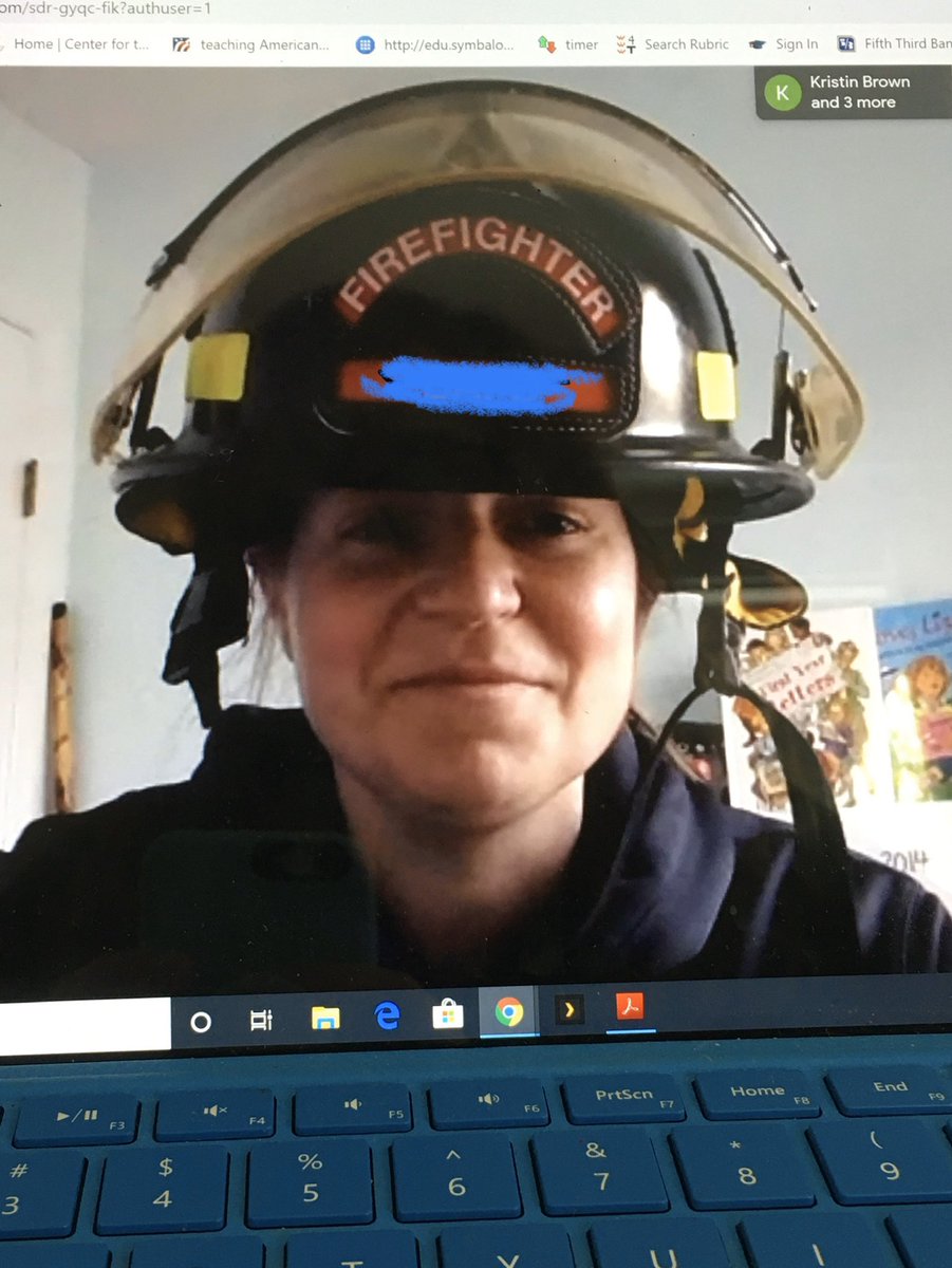 So thankful for all of our “modern day” super heroes! Mine is my husband, who is a firefighter/paramedic! The students loved what I wore today during our morning meeting! Thank you <a href="/LindseyLou003/">Lindsey Schaaf</a> for the picture! ♥️<a href="/WestCler/">West Clermont Schools</a> <a href="/CloughPikeElem/">Clough Pike</a> #LoveWC