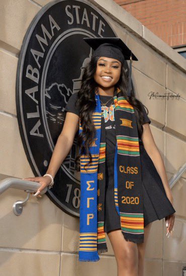 hbcugrad's tweet photo. “Perseverance is an active principle, and cannot continue to operate but under the influence of desire.” #BamaStateGrad 🐝🐩

👩🏽‍🎓: @lovee_cas https://t.co/Fu0zTRDKOv