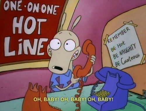 DayWithoutSport's tweet photo. Rocko worked for a sex hotline. CHILDHOOD RUINED. https://t.co/Ad7pLpm2W7