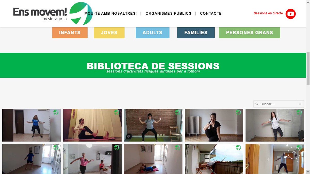 NOVETATS als programes d’exercicis a casa 

1️⃣ Campanya #EnsMovem amb Esport3  i <a href="/SINTAGMIA/">SINTAGMIA</a> 

2️⃣ Activitats obertes del Gimnàs Municipal amb IGE

3️⃣ Noves sessions per gent gran «Cuida’t la salut a través del moviment»de  la Diputació

➡️ web.sabadell.cat/a-casa-mou-te

#AcasaExercici