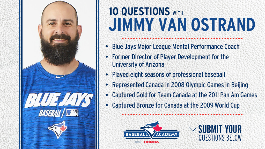 BlueJaysAcademy's tweet photo. Thanks to everyone who submitted their questions for @Robbie_30 - stay tuned for that edition dropping soon.

In the meantime, we're getting set for our next guest, @Jimmy_VanO! Our ML Mental Performance Coach has a resume as robust as any and looks forward to answering your Q's: https://t.co/46LpIKF83A