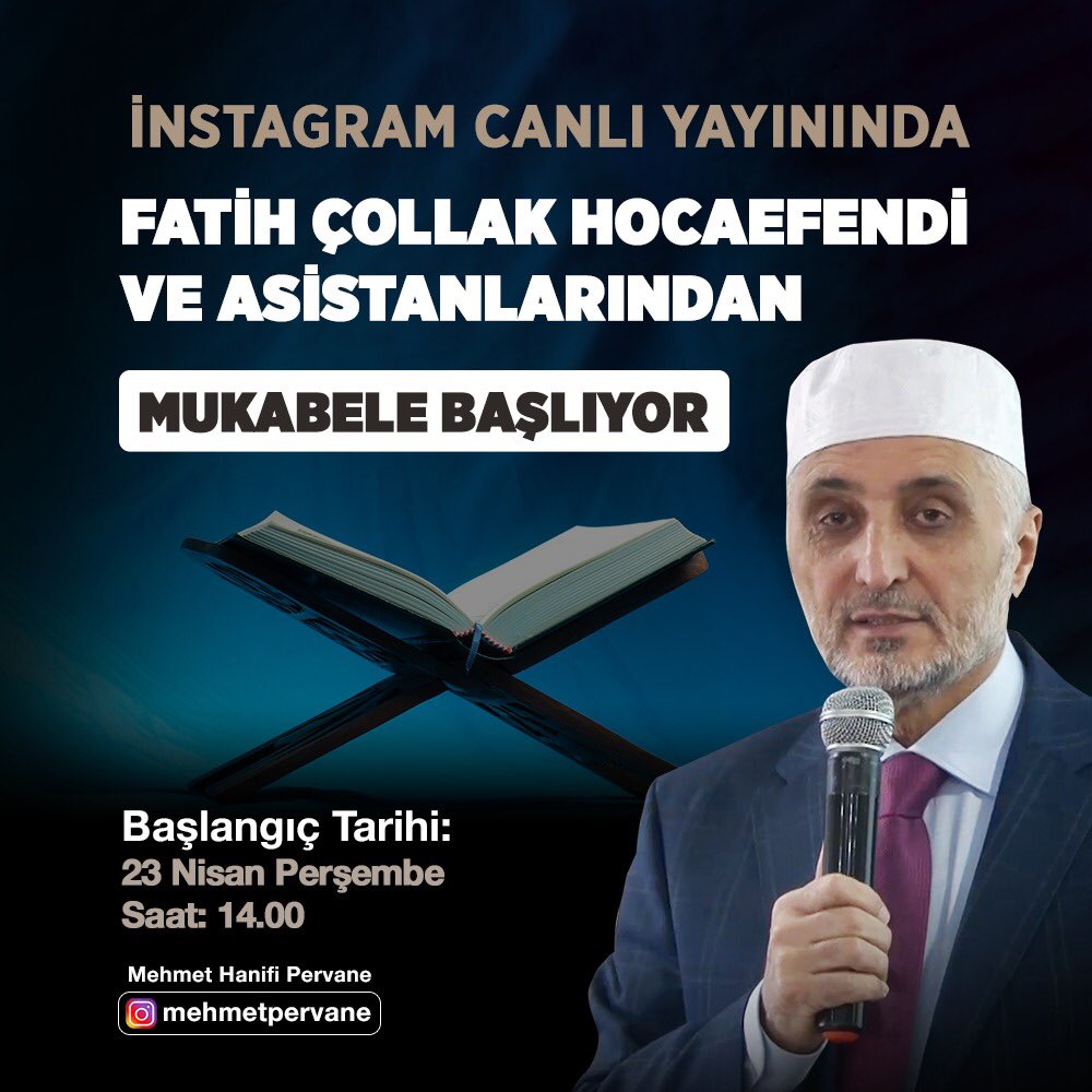 FatihCollak's tweet photo. Ramazan Mukabelesi Başlıyor: 
https://t.co/PGvjLhP40v https://t.co/JfY4Y3uLNs