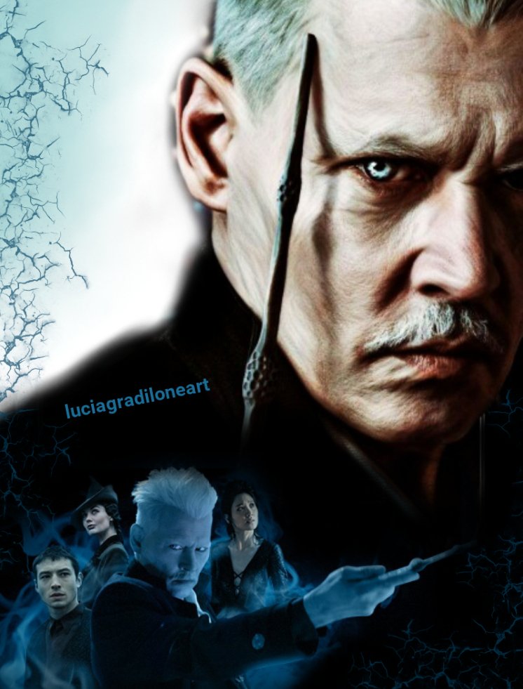 InfinityGart1's tweet photo. Gellert Grindelwald 🔝
#JohnnyDepp #HarryPotter #FantasticBeasts2 #GellertGrindelwald #Hogwarts #fanart #fanedit #luciagradiloneart #infinitygart #illustrationart #photoshop #JKRowling #JudeLaw #AlbusSilente #TheCrimesOfGrindelwald #fantasy #movie #newtscamander #actor #ArtLover https://t.co/fuEAEtI6WA