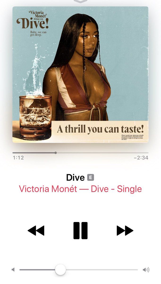 SateniqueIngram's tweet photo. forever obsessed with your voice 😻you did it again girllll 🔥 #DiveOutNow @VictoriaMonet https://t.co/cloWJMCxdn