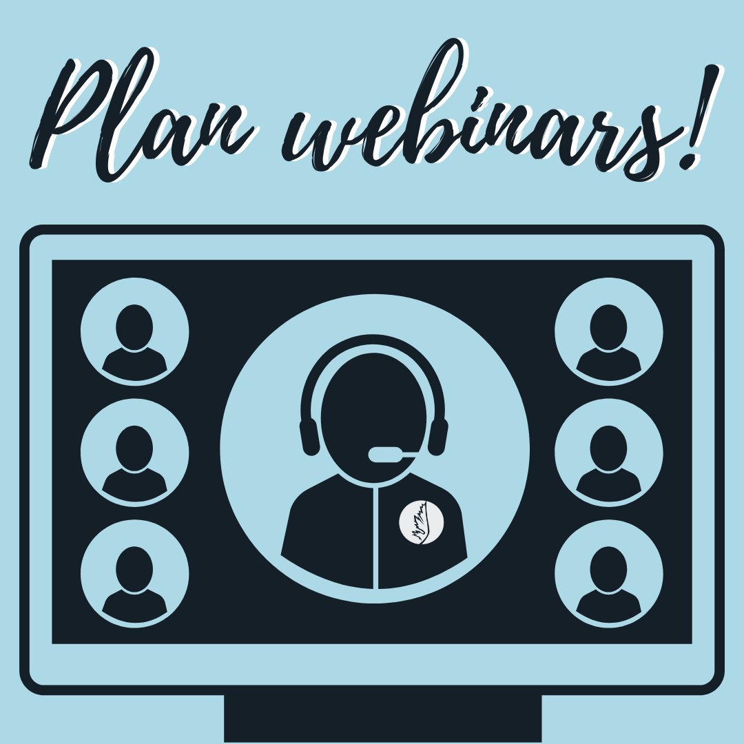 Right now, all we’ve got is free time. Use this to your advantage by holding webinars! You can introduce new team members, company products and services, or answer frequently asked questions. The possibilities are endless! #TogetherAtHome