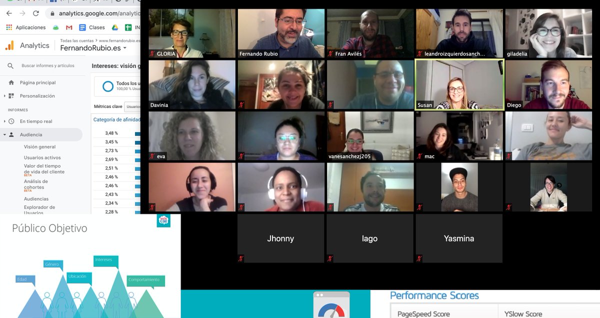 FerRubioA's tweet photo. Plan de Marketing con el súper #Equipo168 del #CursodeCommunityManager de @aulacm

🔹Objetivos
🔹Auditoría Web 
🔹Público Objetivo
🔹DAFO

Es un lujo enseñar a alumnos con ganas de aprender y compartir.

#AlumnosTOP🚀 #Equipazo
@icecris_ https://t.co/hRBGuY5ahs