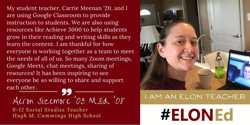 Dr. Jo Watts Williams School of Education at Elon on Twitter "This